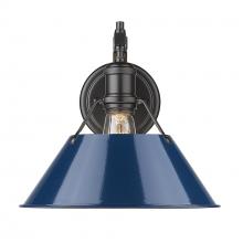  3306-1W BLK-NVY - 1 Light Wall Sconce